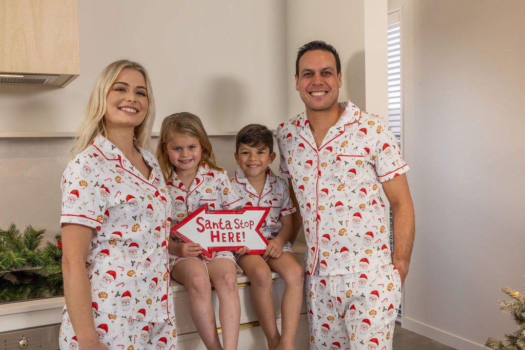 santa christmas pyjamas